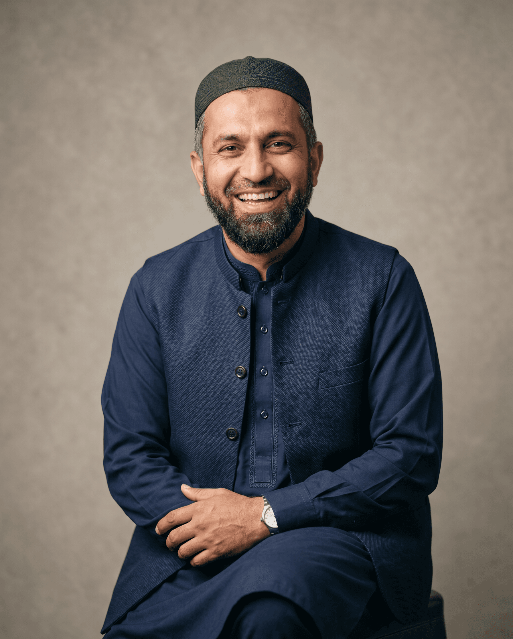 Pakistani male teacher