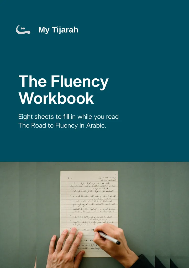 The cover of The Fluency Workbook